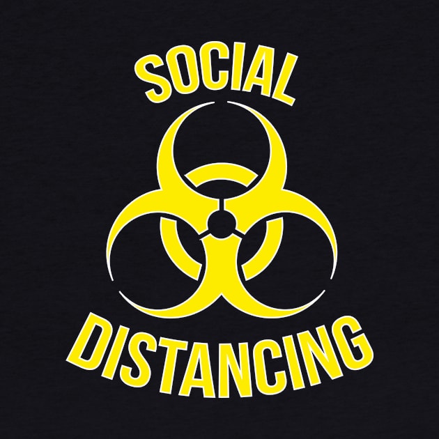 Biohazard Social Distancing by DanielsTee